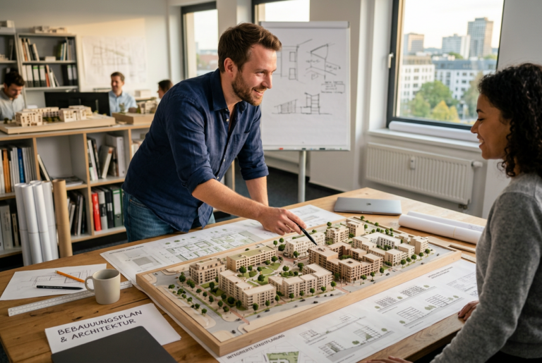 Erfahrungen von Manfred Schenk: Wenn Bebauungsplan und Architektur aus einer Hand kommen